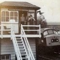 34-195 Wigston North Signal Box late 1970's