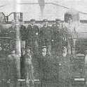 35-320 Taken at Wgston Sidings outside the engine round house.