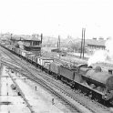 7-137a Train - Wigston Ten Row  Spion Kop 1950