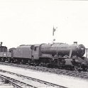 7-171 A 2-8-0 8F freight locomotive at Wigston South junction.