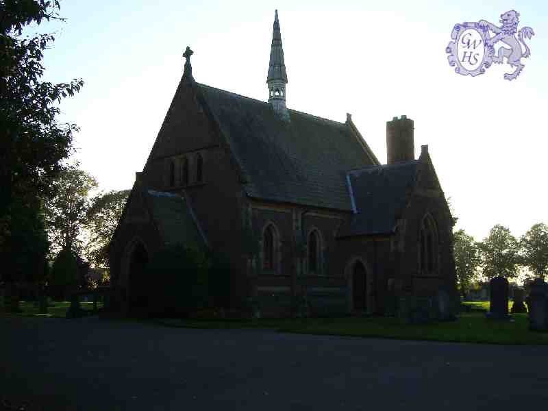15-052 Chapel at Wigston Cemetery Welford Road Oct 2010