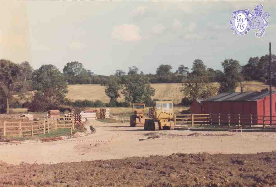 30-187a Start of the Wigston Harcourt Development taken from the cemetery island