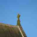 15-053 Cross on roof of Chapel at Wigston Cemetery Welford Road Oct 2010.