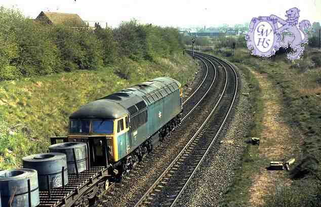 32-063 The site of the modern South Wigston station April 1984