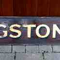 28-018 Midland Railway platform 'finger' board c.1890  (John Stevenson)