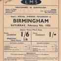 28-037 LMS 'flyer' for Wigston Glen Parva station- January 1935  (JDS Collection)