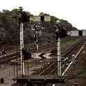 32-051 Semaphores next to the bridge at Wigston South Junction looking South towards Kilby Bridge