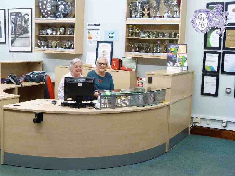 29-530 Wigston Remembers Abington Academy Oct 2015 Ann Cousins & Sue Towell