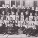 17-069 Great Wigston Council School Class c 1907 Long Street Wigston Magna