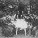 17-080 Garden of the Congregational Church Manse in Long Street Wigston Magna 1890's 17-080 Garden of the Congregational Church Manse in Long Street Wigston Magna 1890's