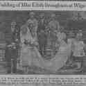 19-022 Wedding of Edith Broughton at All Saint's Wigston Magna with picture in brides garden in Bull Head Street 1927 19-022 Wedding of Edith Broughton at All Saint's Wigston Magna with picture in brides garden in Bull Head Street 1927