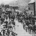22-083 Civic procession in Central Avenue Wigston Magna circa 1902 22-083 Civic procession in Central Avenue Wigston Magna circa 1902