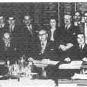22-220 Wigston Urban District Council 1961 Osmond Hilton Chairman (Duncan Lucas 4th from left back row) Wigston Magna