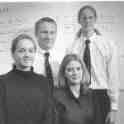 22-273 l-r Rebecca Diment, Tim Gilbert, Hayley Pawley, Sean Chambers 2000 Guthlaxton College Wigston Magna