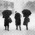 22-287 late 1970's blizzard in shopping centre Wigston Magna 22-287 late 1970's blizzard in shopping centre Wigston Magna