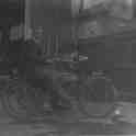 22-326 Percy George Forryan and his motorcycle & sidecar taxi in Wigston Magna