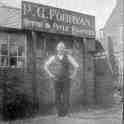 22-327a Percy George Forryan outside his garage Wigston Magna 22-327a Percy George Forryan outside his garage Wigston Magna