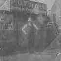 22-328 Percy George Forryan outside his garage Wigston Magna 22-328 Percy George Forryan outside his garage Wigston Magna