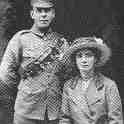 22-341 Les Forryan and his wife Maggie 1919 Wigston Magna 22-341 Les Forryan and his wife Maggie 1919 Wigston Magna