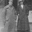 22-385 Sergeant W E Boulter VC and Miss F Lusher circa 1918 South Wigston