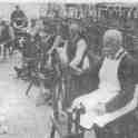 22-451 Broughton's Hosiery Factory workers Bell Stteet Wigston Magna 1928 22-451 Broughton's Hosiery Factory workers Bell Stteet Wigston Magna 1928