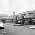 24-061 Station Street and 'Midland Red' garage in South Wigston - 2 May 1969 24-061 Station Street and 'Midland Red' garage in South Wigston - 2 May 1969